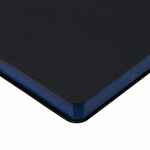 Ежедневник BOOKMARK, недатированный, черный с синим