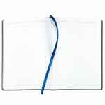 Ежедневник BOOKMARK, недатированный, черный с синим