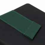 Ежедневник BOOKMARK, недатированный, черный с зеленым