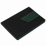 Ежедневник BOOKMARK, недатированный, черный с зеленым