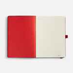 Ежедневник PEEL FLEX, недатированный, красный