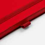 Ежедневник PEEL FLEX, недатированный, красный