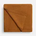 Плед ORNATO, оранжевый (светлое золото)