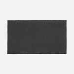 Плед BRAIDERA, темно-серый меланж (асфальт)