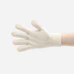 Перчатки NOBILIS MONO, белые (ваниль), размер S/M