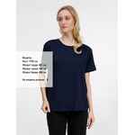 Футболка унисекс SENTI, темно-синяя, размер S