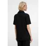 Рубашка поло унисекс SENTI, черная, размер S