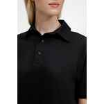 Рубашка поло унисекс SENTI, черная, размер S