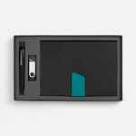 Набор BOOM MEMORY, черный с бирюзовым