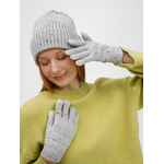 Перчатки сенсорные SPOTTI SENSO, светло-серые, размер S/M