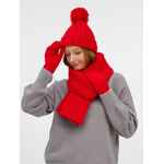 Варежки HAPPYGO, красные, размер S/M