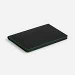 Ежедневник TRAIT, недатированный, черный с зеленым