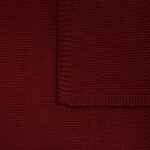 Плед LONGVIEW, темно-красный (винный)