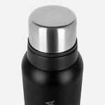 Термос RELAXIKA 1200 со стикерпаком, черный