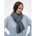 Шарф NOBILIS MONO, серый (стальной)