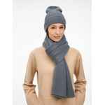 Шапка NOBILIS MONO, серая (стальная)