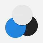 Костер COSTERO, круглый, белый