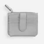 Картхолдер на молнии UNISON, серый