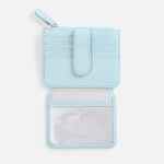 Картхолдер на молнии UNISON, голубой
