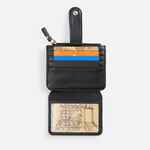 Картхолдер на молнии UNISON, черный