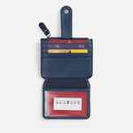 Картхолдер на молнии UNISON, синий