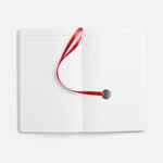 Ежедневник WALTZ, недатированный, красный