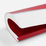 Ежедневник WALTZ, недатированный, красный