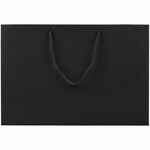 Пакет бумажный AMPLE THIN M, черный