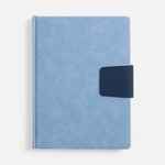 Ежедневник GRANDE STRAP на заказ, датированный, голубой