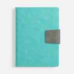 Ежедневник GRANDE STRAP на заказ, датированный, бирюзовый