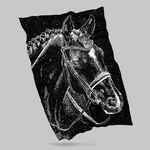 Плед «Вороной»