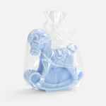 Свеча фигурная «Лошадка-качалка», голубая