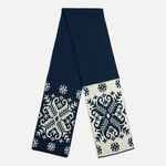 Шарф WINTERTUDE M, синий с белым