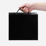 Коробка складная HOLDFOLD, S, черная