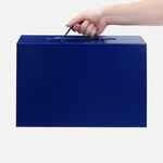 Коробка складная HOLDFOLD, L, синяя