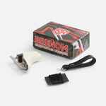 Брелок «Фигурный конек», белый