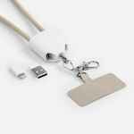 Кабель-ланьярд ENERGYFLEX PRO, серый