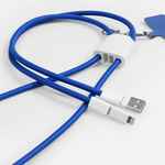 Кабель-ланьярд ENERGYFLEX PRO, синий