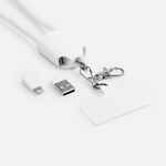 Кабель-ланьярд ENERGYFLEX PRO, белый