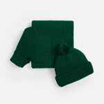 Варежки NORDKYN, темно-зеленые, размер S/M