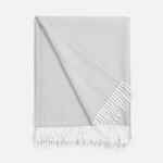 Плед «Гирвас», светло-серый