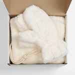 Набор FLOCKY, молочно-белый