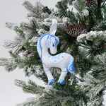 Мягкая игрушка — подвеска «Снежка»