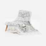 Плед «Скандинавия», серый