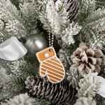 Мини-подвеска «Пряник», 3D-печать на заказ, варежка