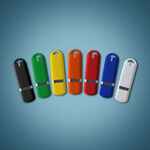 Флешка MEMO, 8 Гб, зеленая