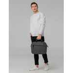 Конференц-сумка THE FIRST, темно-серая