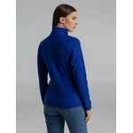 Толстовка флисовая женская FRONTFLIP синяя, размер XS