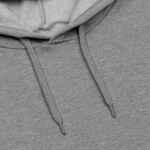 Толстовка с капюшоном SNAKE II серый меланж, размер XXL