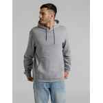 Толстовка с капюшоном SNAKE II серый меланж, размер L